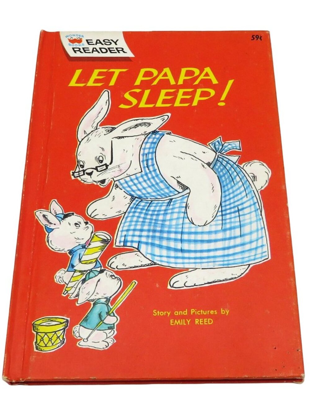 Let Papa Sleep! Emily Reed Wonder Books Easy Reader 1963